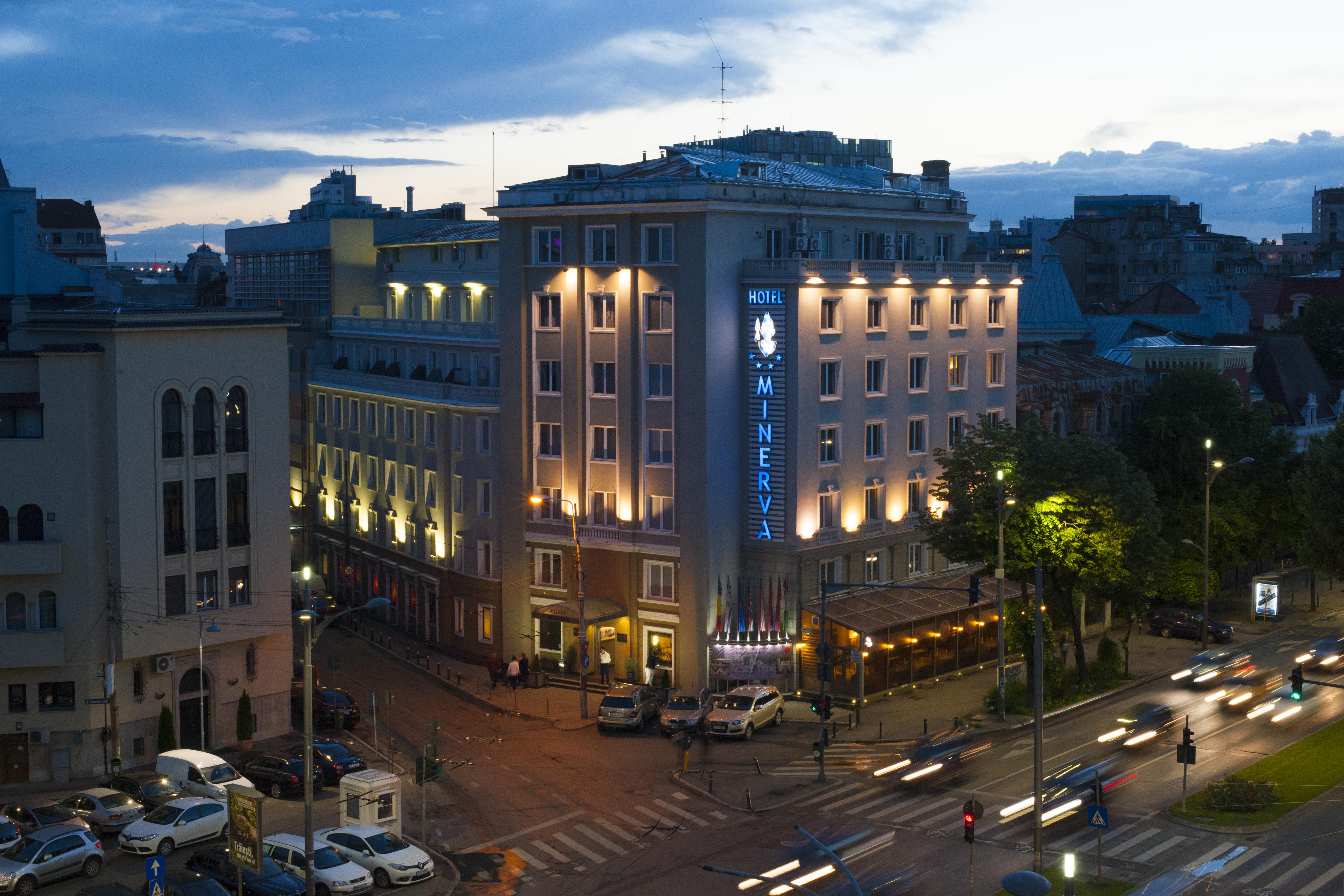 Hotel Minerva Bukarest Exteriör bild