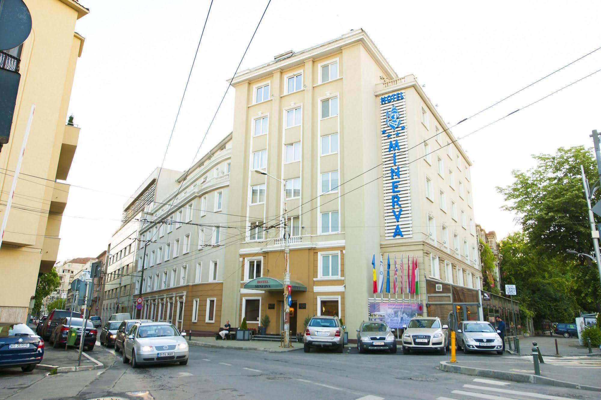 Hotel Minerva Bukarest Exteriör bild